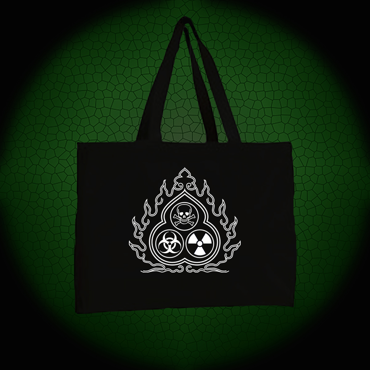 Twisted Triple Gem Tote Bag
